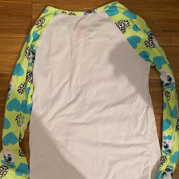 Justice girls size 12 pajama set - Picture 3 of 6